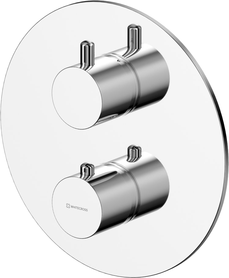Термостатический смеситель встраиваемый WHITECROSS Y Y1236CR С ВНУТРЕННЕЙ ЧАСТЬЮ, для ванны с душем, хром