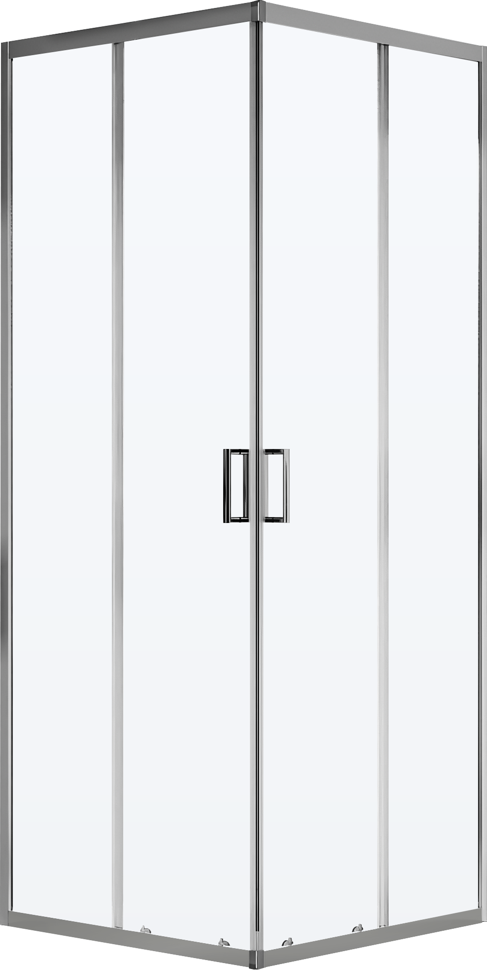 Душевой уголок Vincea City VSS-5CT900CL 90х90 см, профиль хром, стекло прозрачное