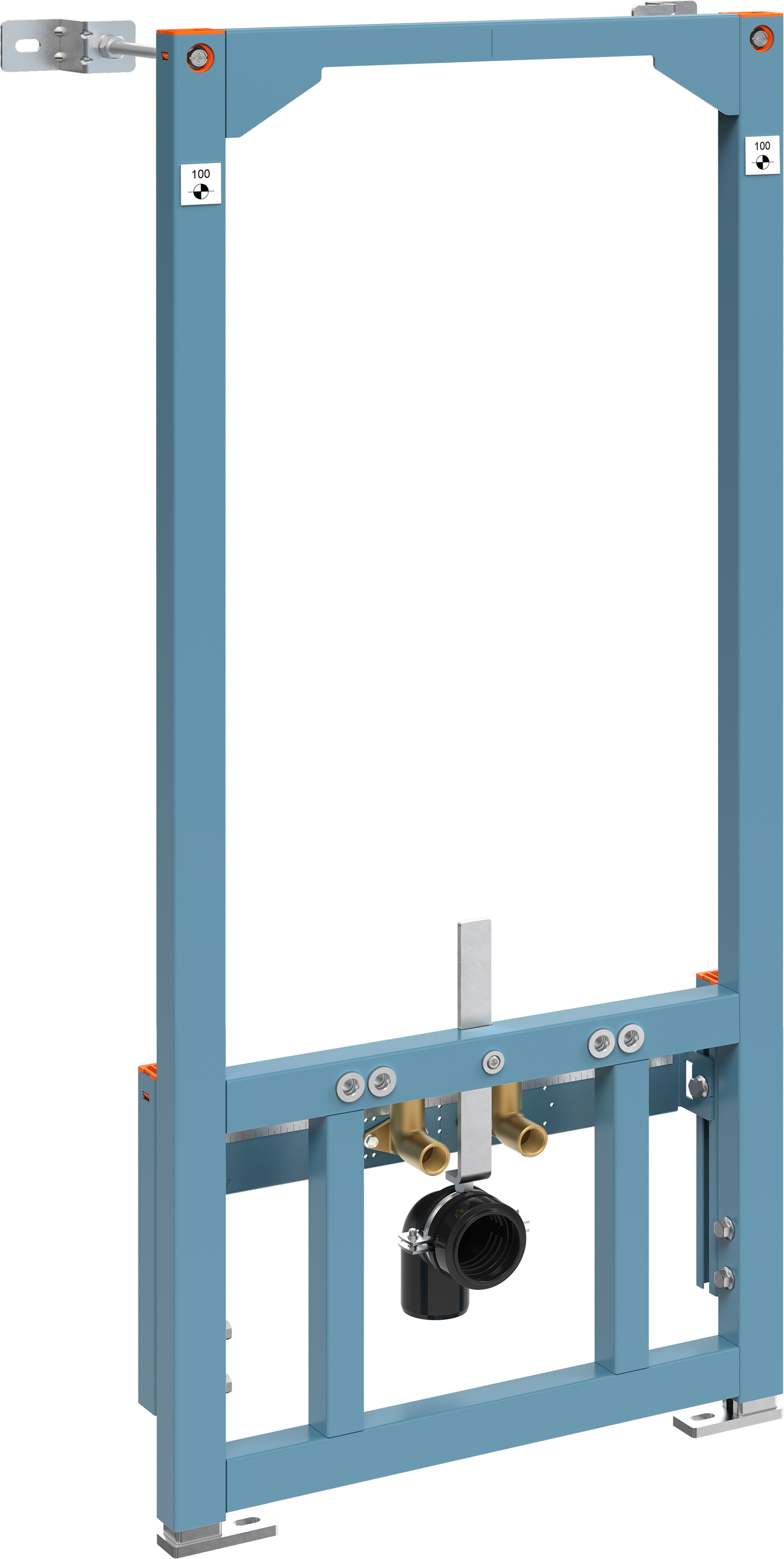 Инсталляция для биде VitrA Frame 880-5800 крепление к полу и стене