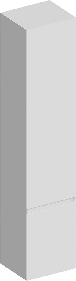 Шкаф-пенал для ванной KERAMA MARAZZI Cubo 165 R белый матовый