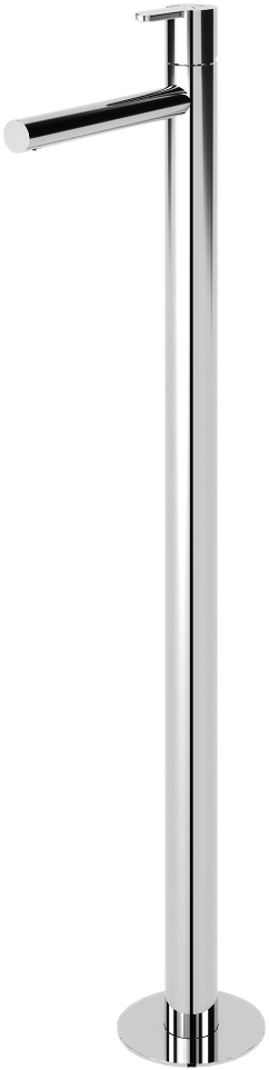 Напольный смеситель для раковины Cezares Leaf TVP-01-W0 С ВНУТРЕННЕЙ ЧАСТЬЮ, хром