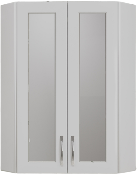 Шкаф Style Line Эко Стандарт 45 угловой, белый
