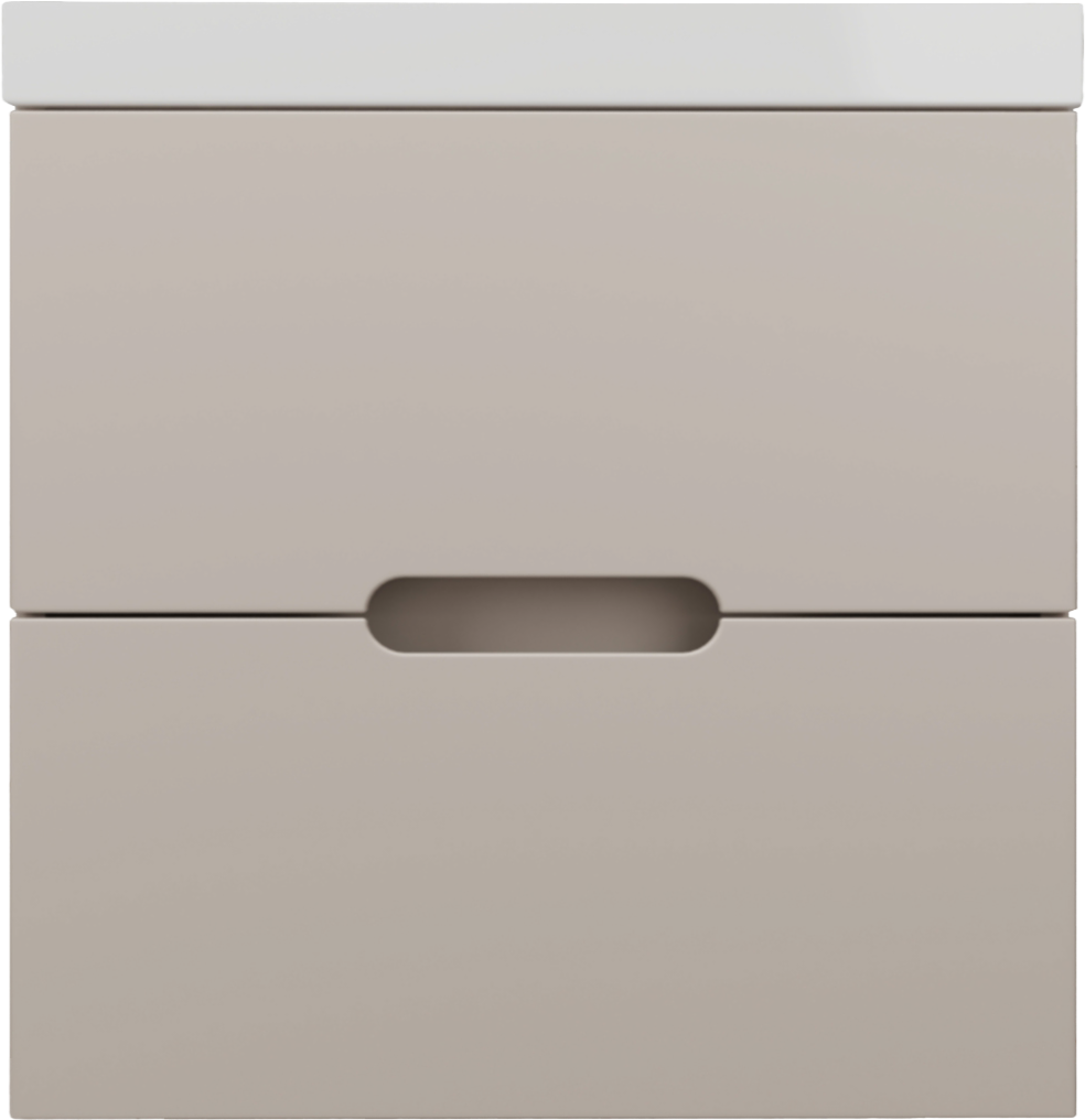 Тумба под раковину без столешницы Style Line Матис 60 подвесная, крем