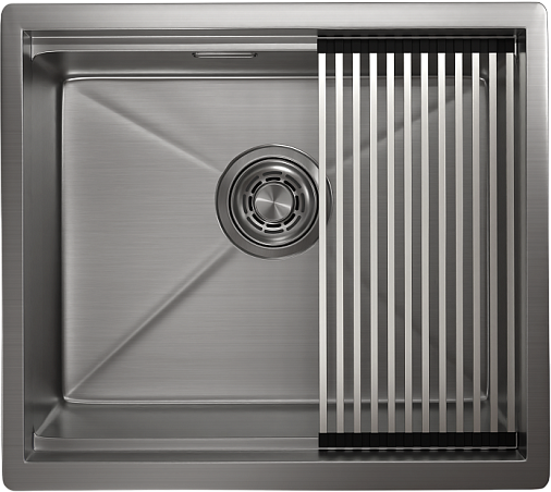 Мойка кухонная Granula Kitchen Space 5045U, сталь сатин
