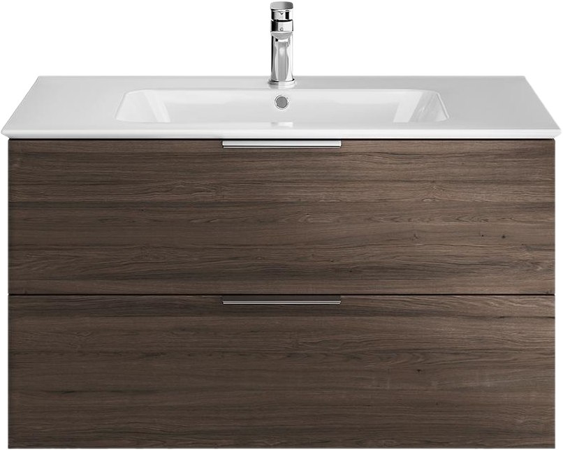 Тумба под раковину без столешницы KERAMA MARAZZI Piano Forte 95 подвесная, дымчатый вяз