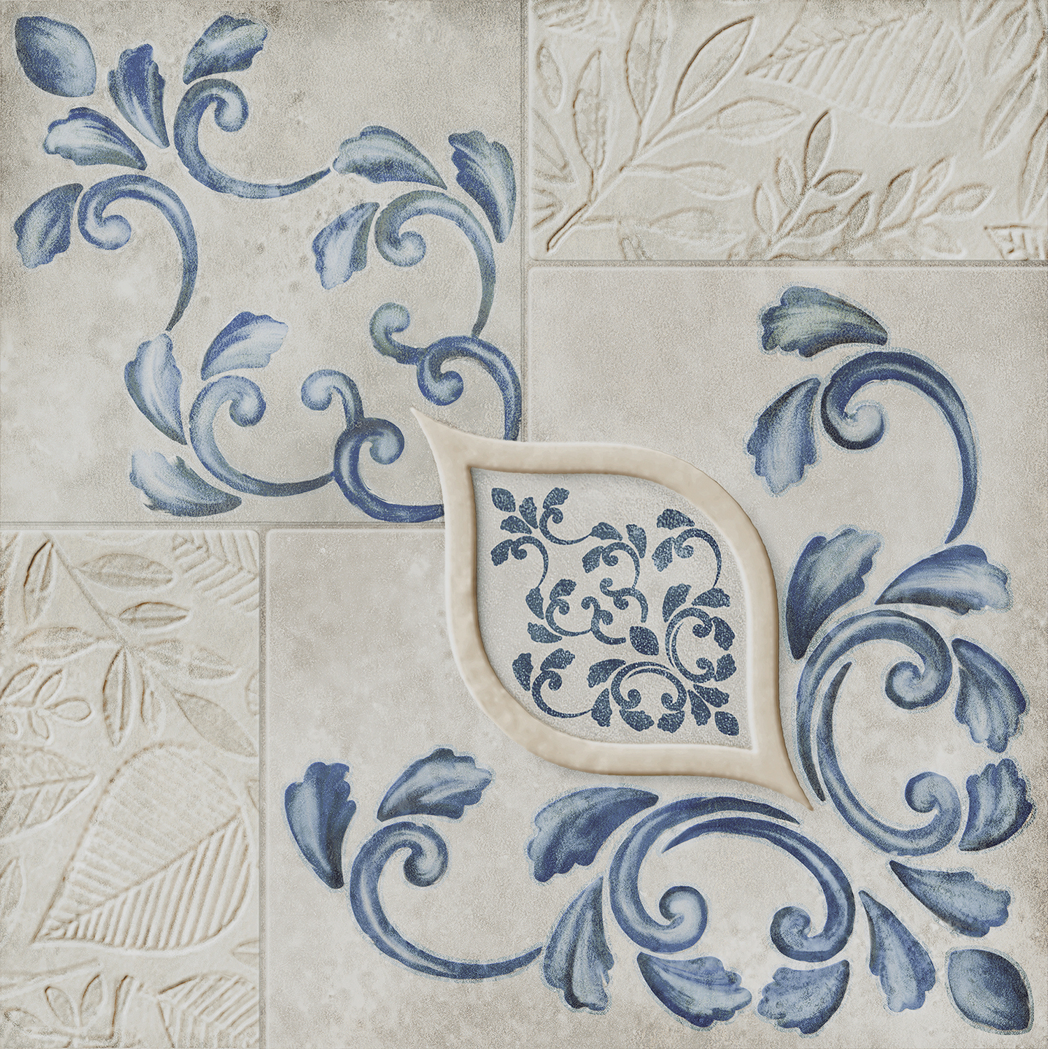 Декор KERAMA MARAZZI Сиена 3 VT\A330\SG1544N матовый, 20х20