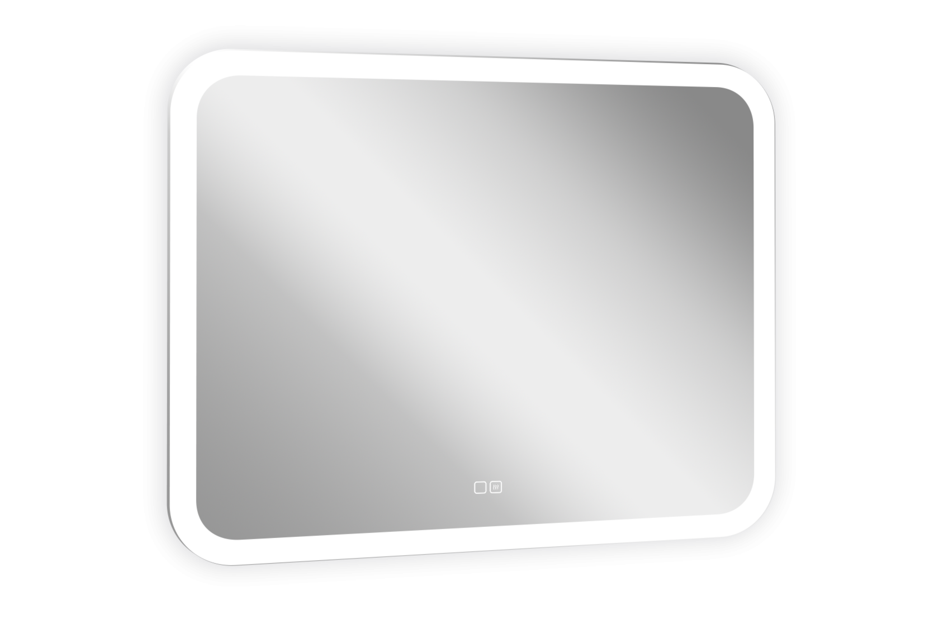 Зеркало Silver Mirrors Стив 100x80 с подсветкой, с подогревом