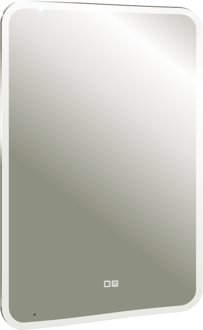 Зеркало Silver Mirrors Стив 60x80 с подсветкой, с подогревом