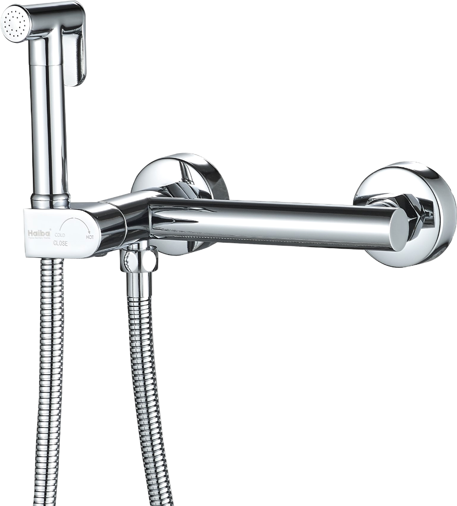 Гигиенический душ Haiba HB5514 со смесителем, хром