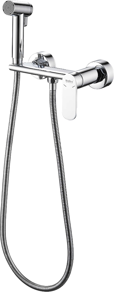 Гигиенический душ Haiba HB5516 со смесителем, хром