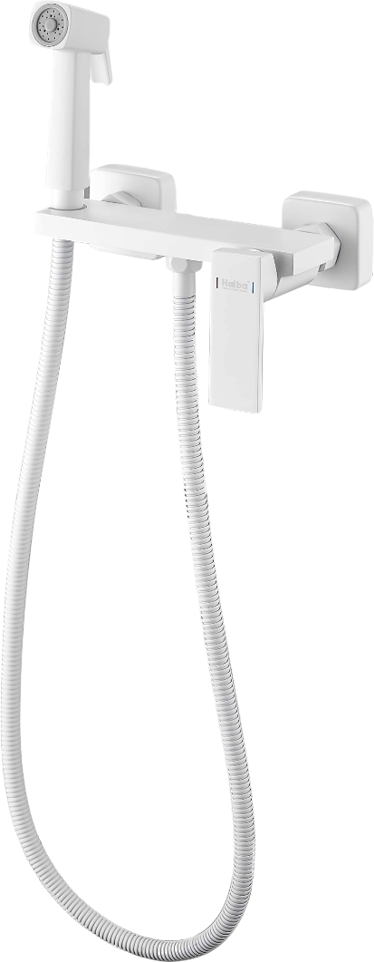 Гигиенический душ Haiba HB5517-8 со смесителем, белый