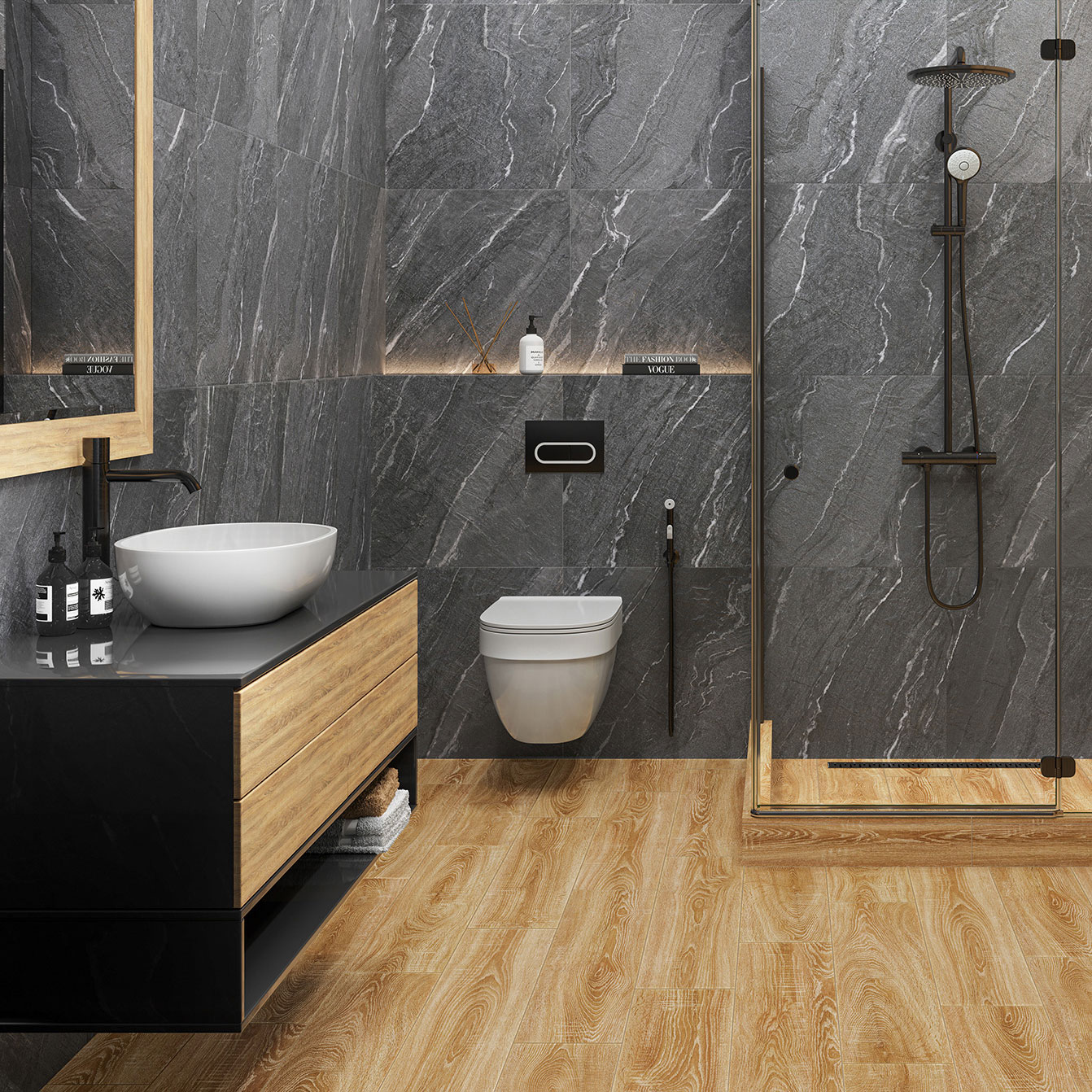 Коллекция плитки Alma Ceramica Almond