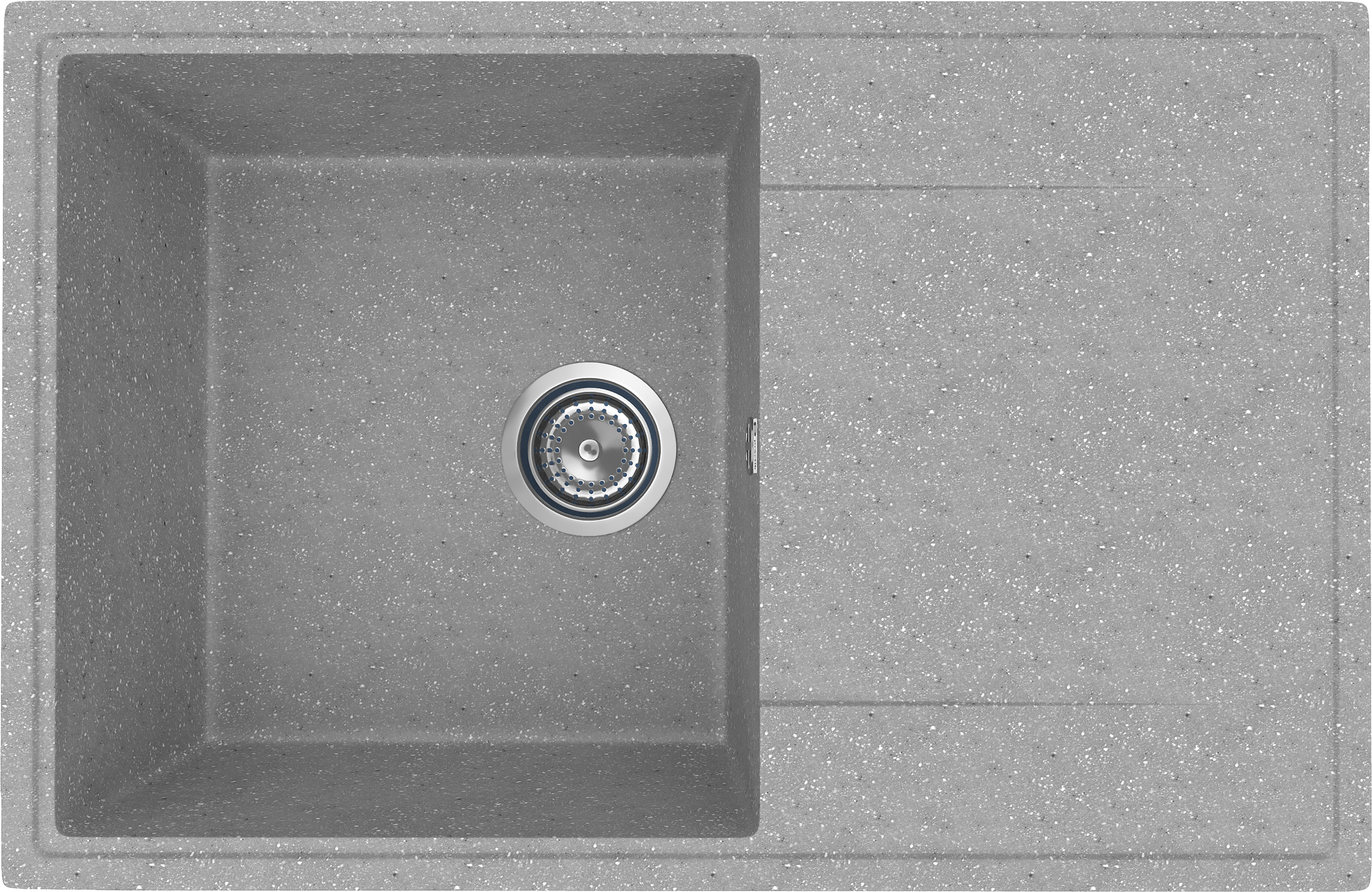 Мойка кухонная Practik PR-M 735-003 светло-серая