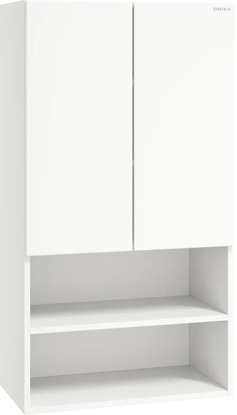 Шкаф в ванную Onika Маркус Нова 60 подвесной, белый