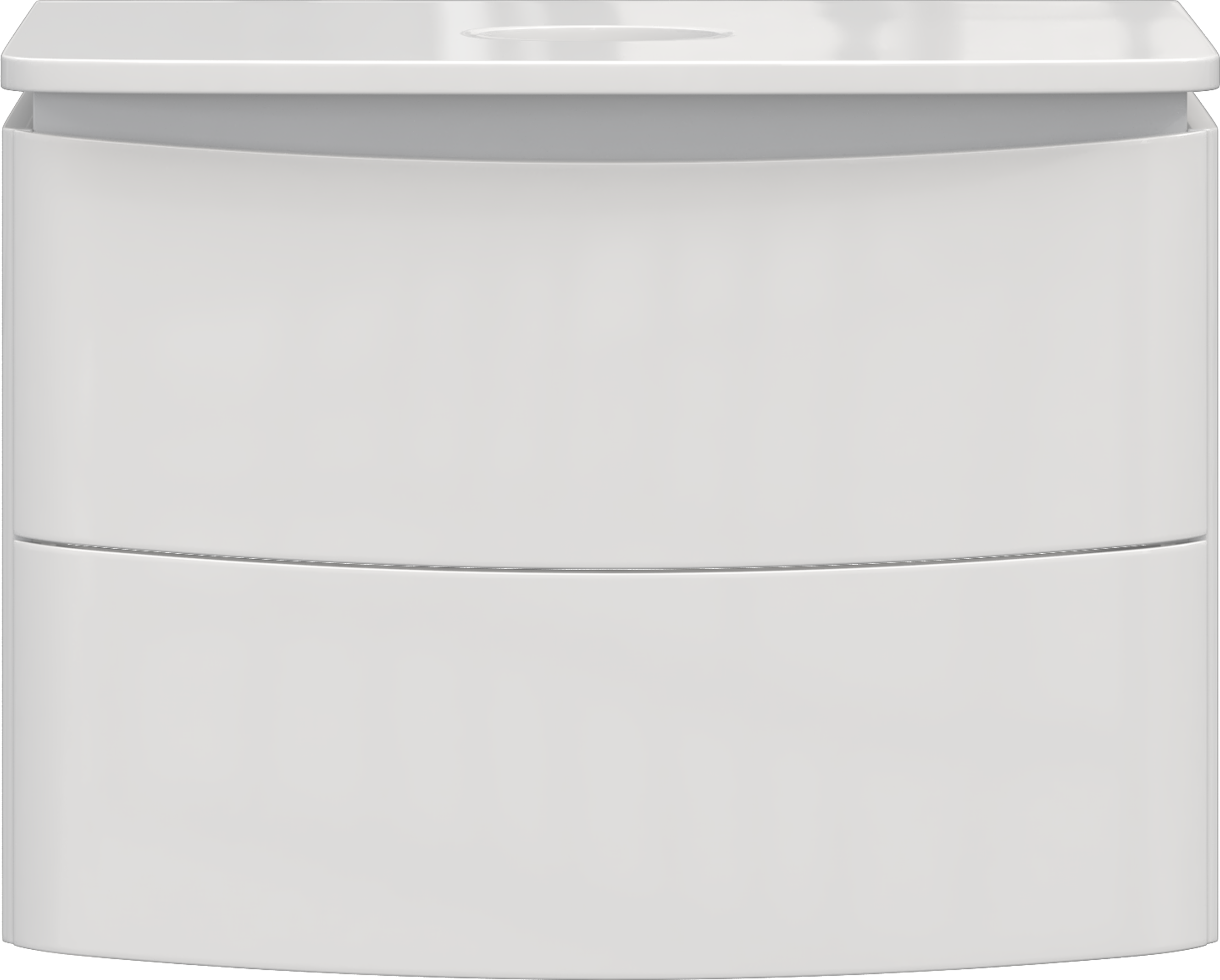 Тумба под раковину со столешницей Velvex Luna 60