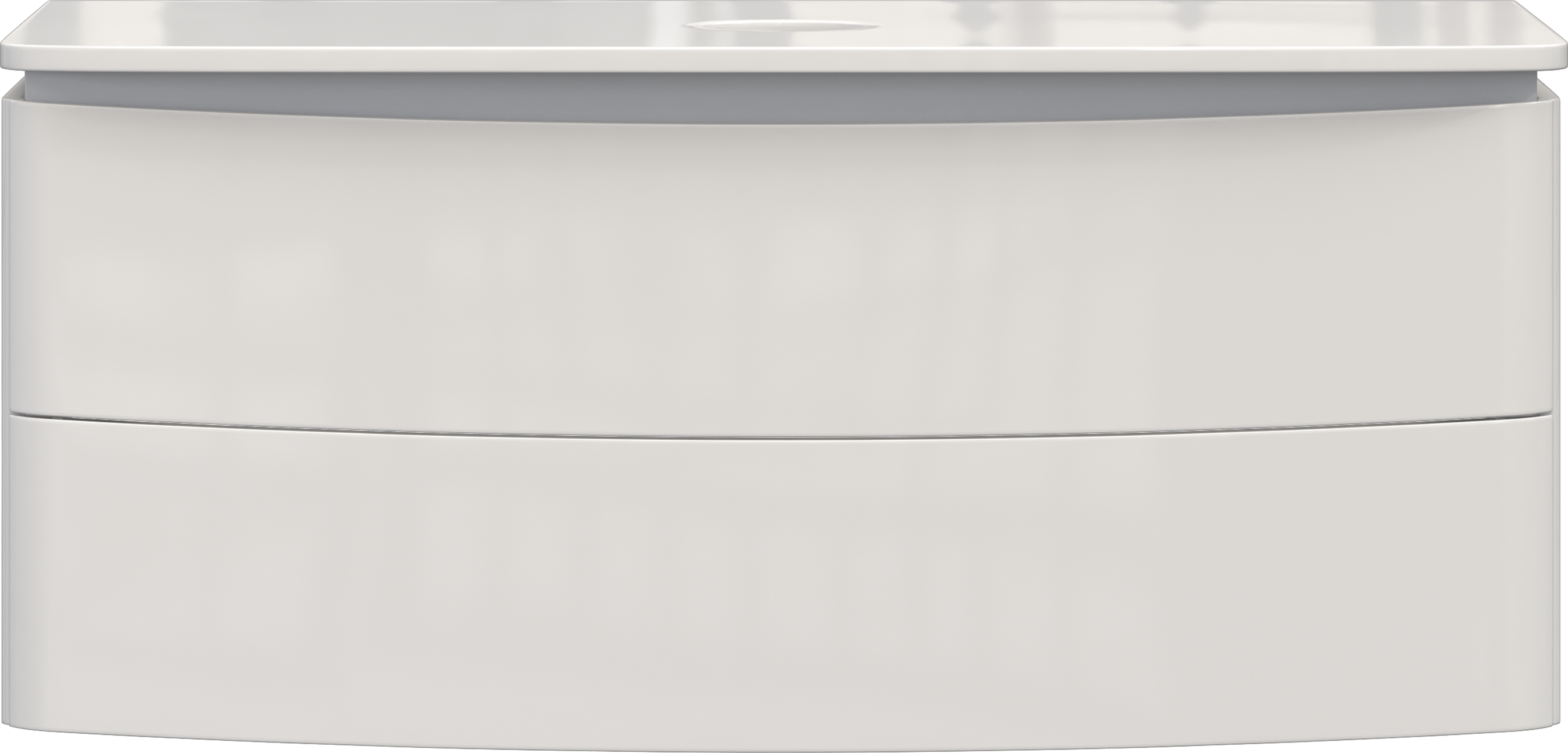 Тумба под раковину со столешницей Velvex Luna 100