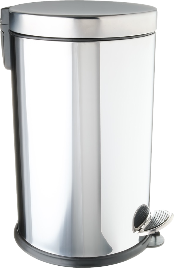 Мусорное ведро Fixsen 34024D хром