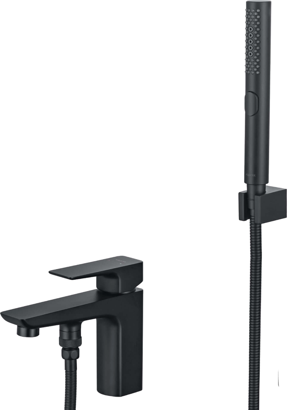 Смеситель на борт ванны AQUATEK Вега AQ1044MB матовый черный