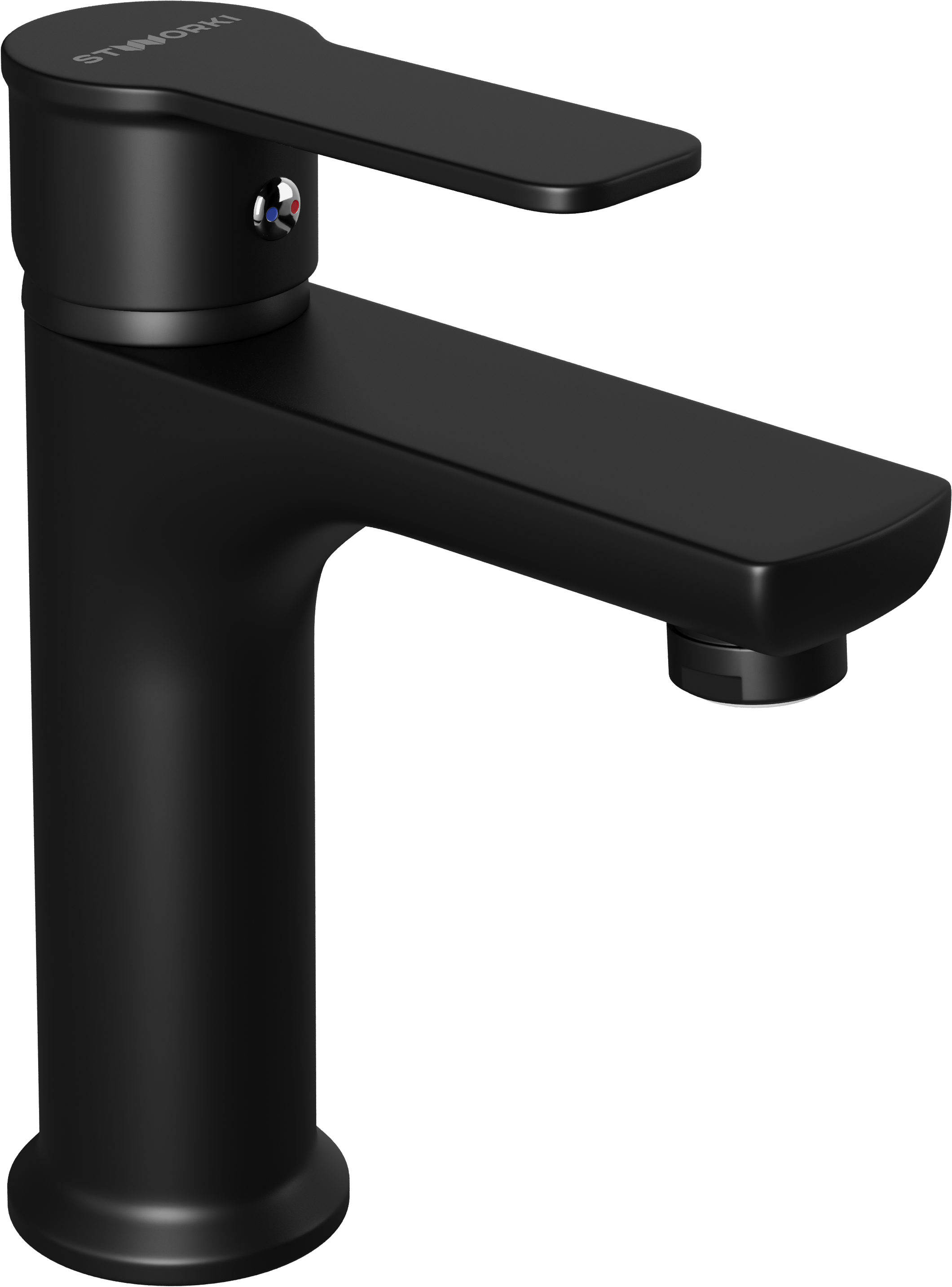 Смеситель для раковины SW Готланд черный матовый