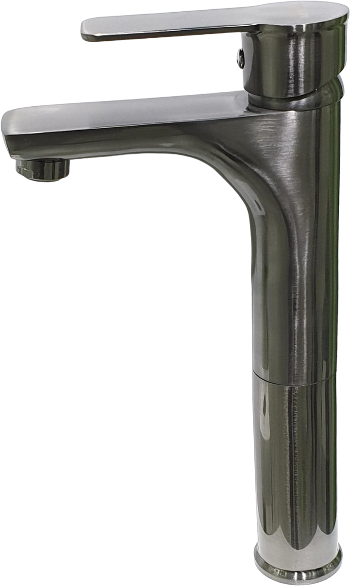 Смеситель для раковины SW Готланд высокий, воронёная сталь