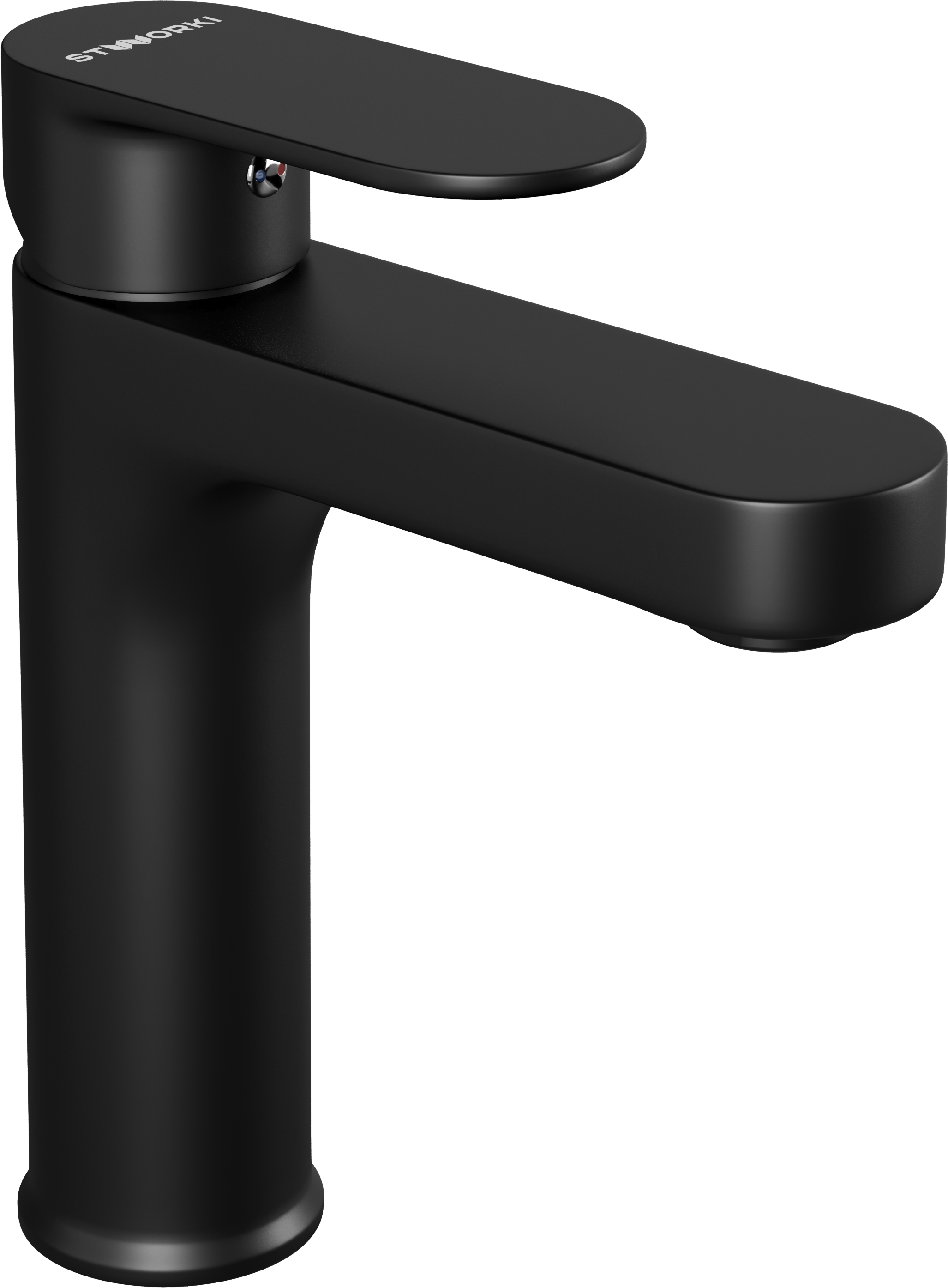 Смеситель для раковины SW Вестфолл K-11202-B черный матовый