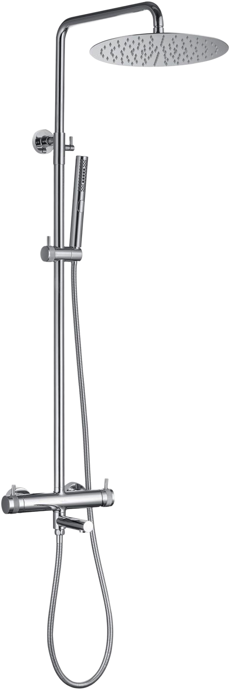 Душевая стойка Allen Brau Priority 5.31A10-00 с изливом хром