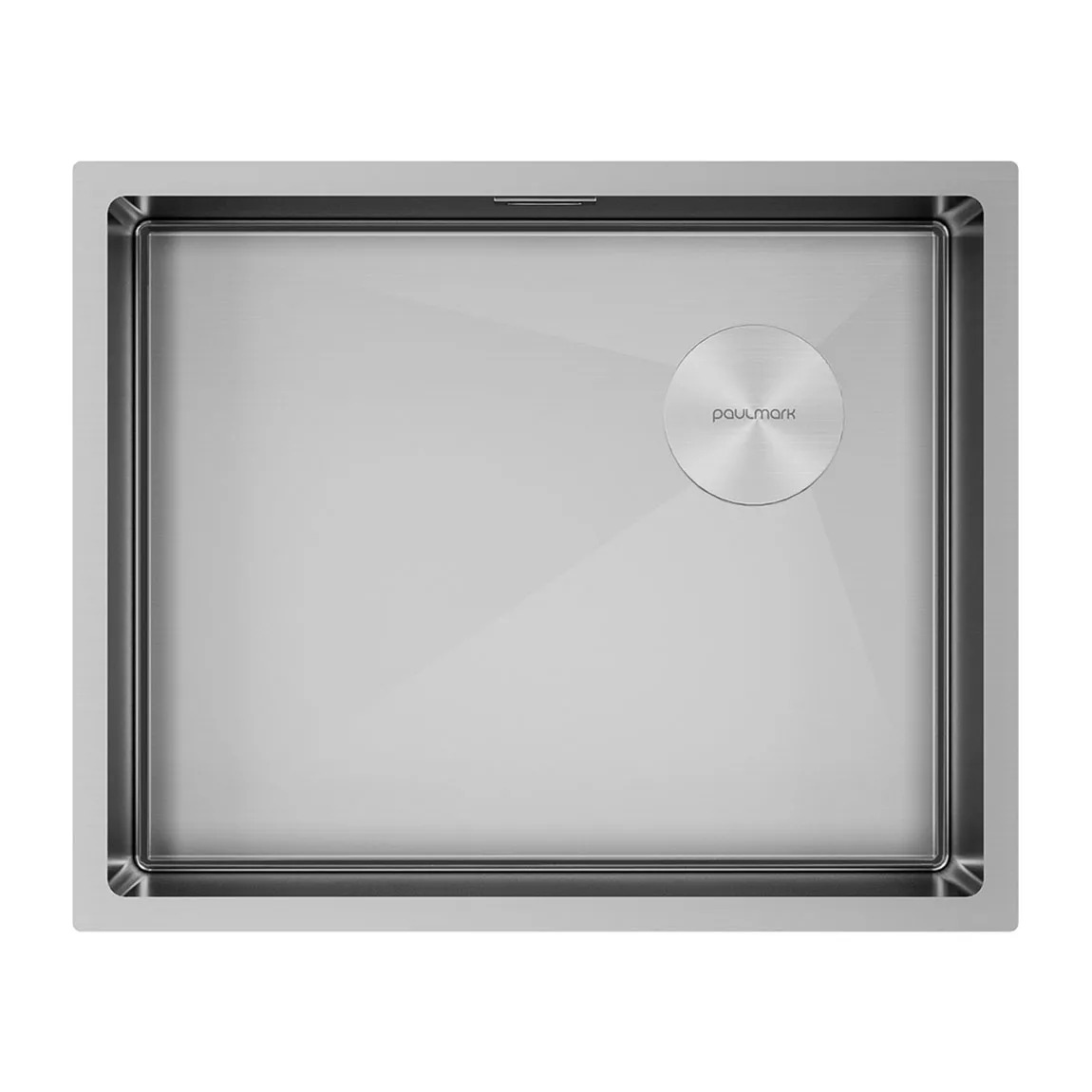 Мойка кухонная Paulmark Next-Skew PM885444-BS брашированная сталь