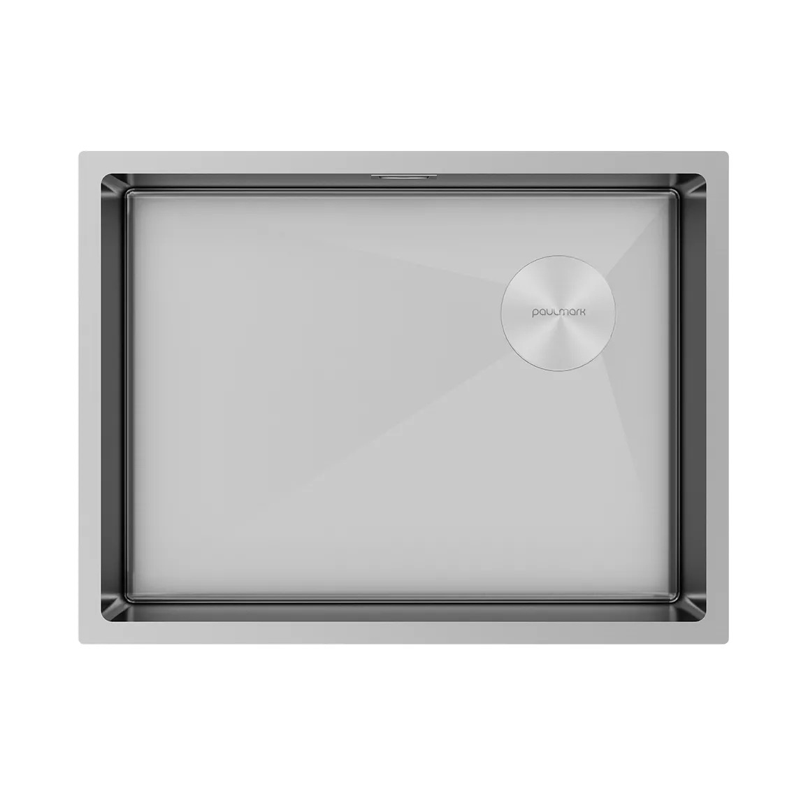 Мойка кухонная Paulmark Next-Skew PM885844-BS брашированная сталь