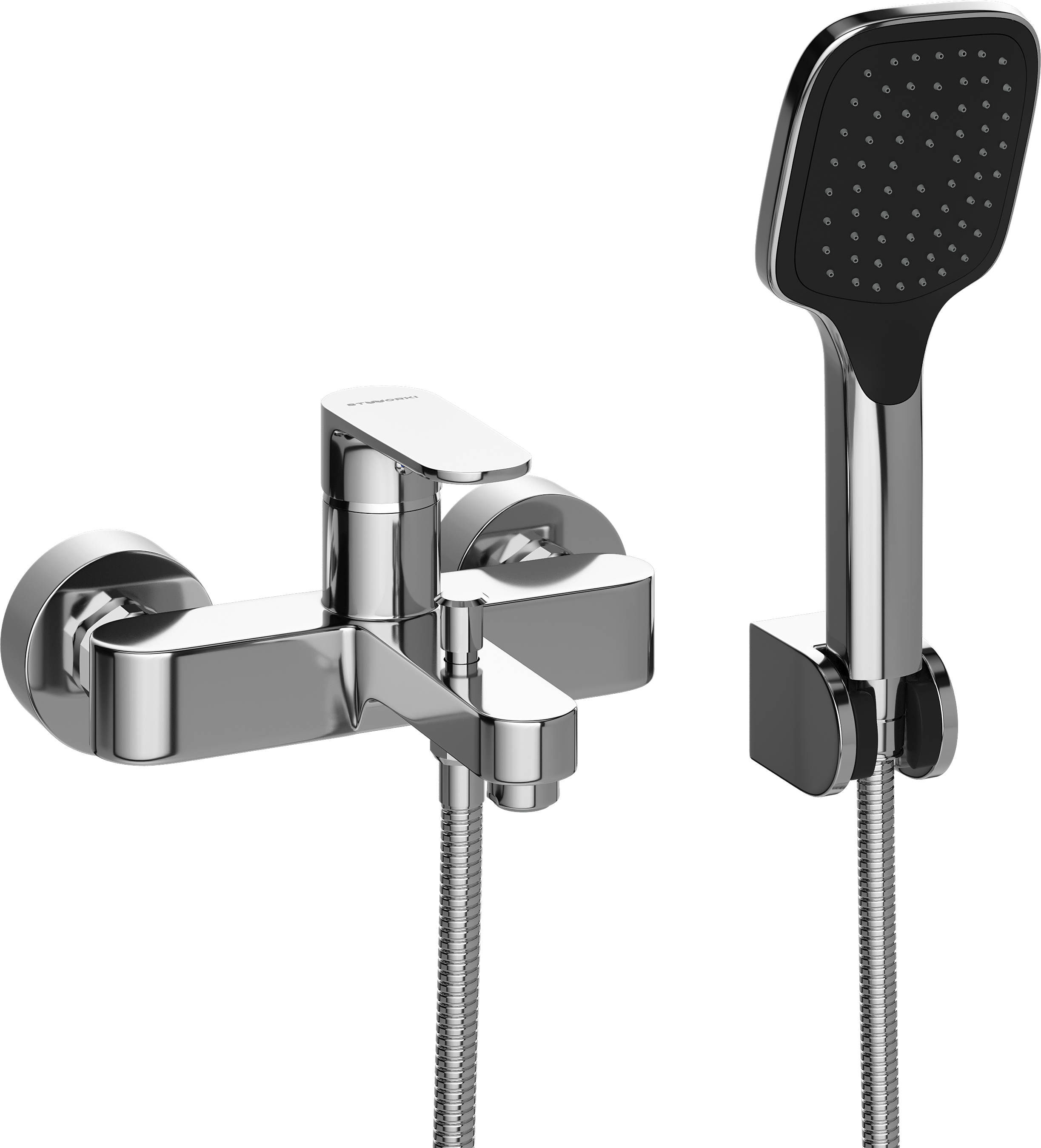 Смеситель для ванны с душем SW Вестфолл хром