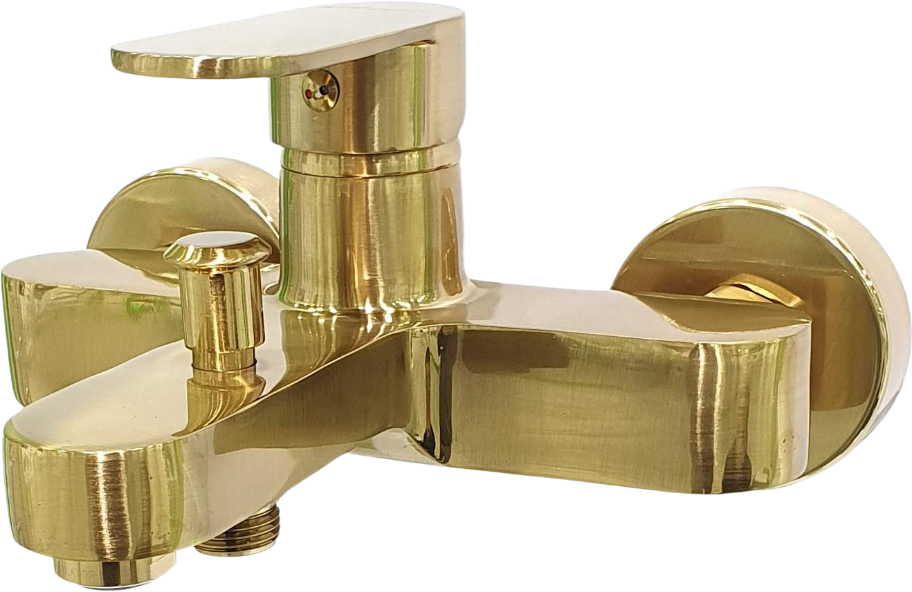 Смеситель для ванны с душем SW Вестфолл матовое золото