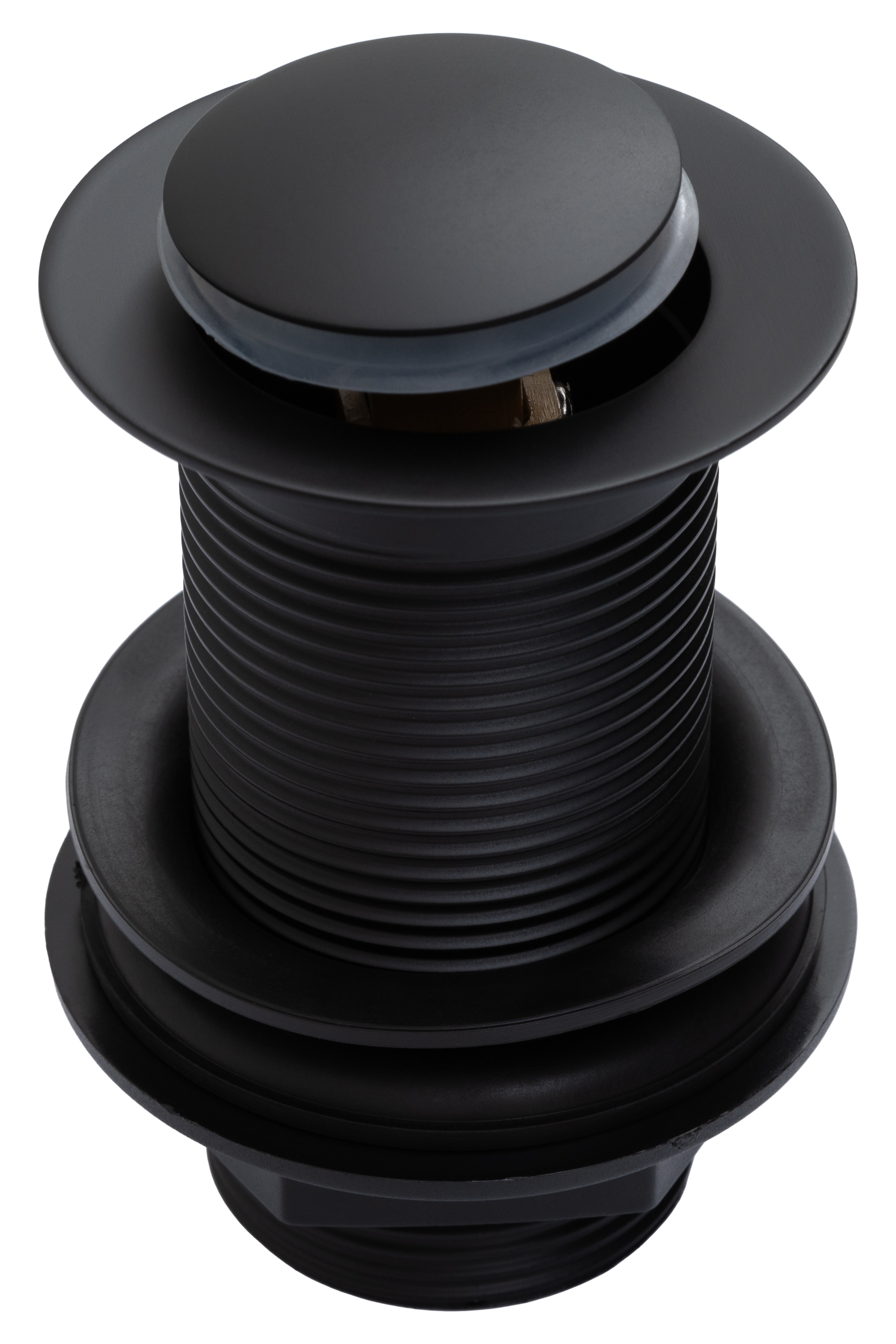 Донный клапан для раковины Allen Brau Eclipse 5.E1009-31 без перелива, матовый черный