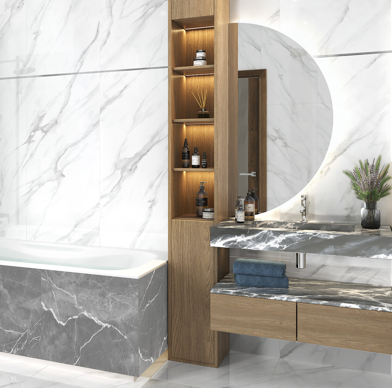 Коллекция плитки LCM American Calacatta
