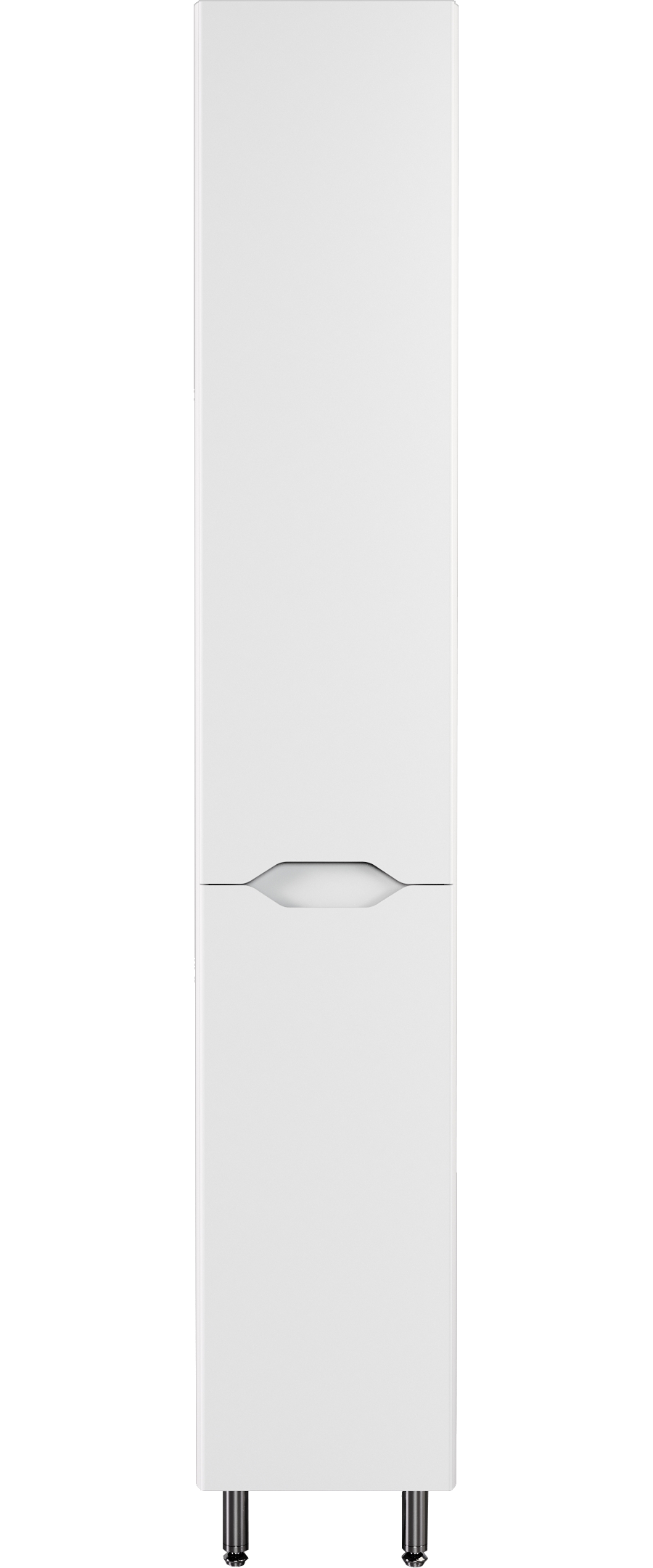 Шкаф-пенал для ванной Style Line Марелла 30 антискрейтч, белый матовый