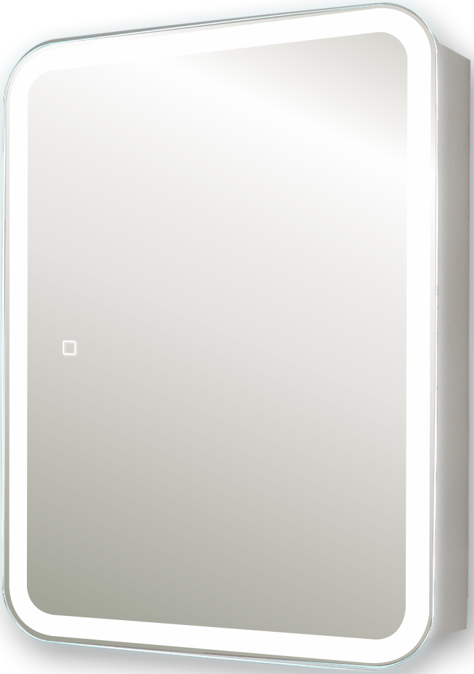 Зеркало-шкаф Silver Mirrors Фиджи Flip 60 с подсветкой