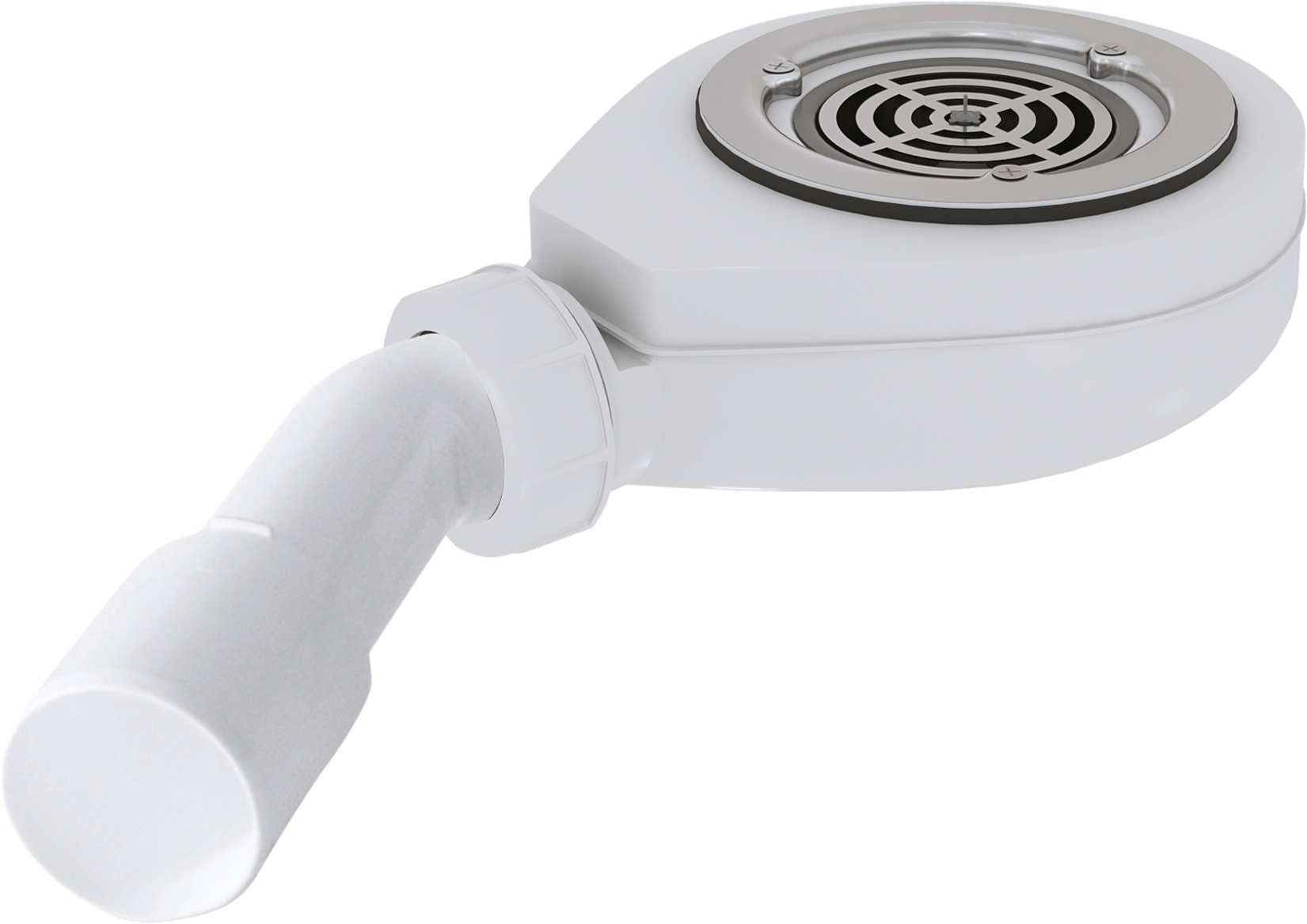 Сифон для поддона RGW S-16 90 мм, хром