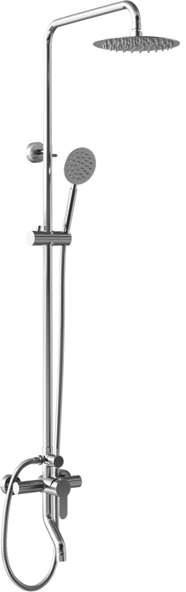 Душевая стойка RGW Душевые системы (Shower Panels) SP-24 сатин
