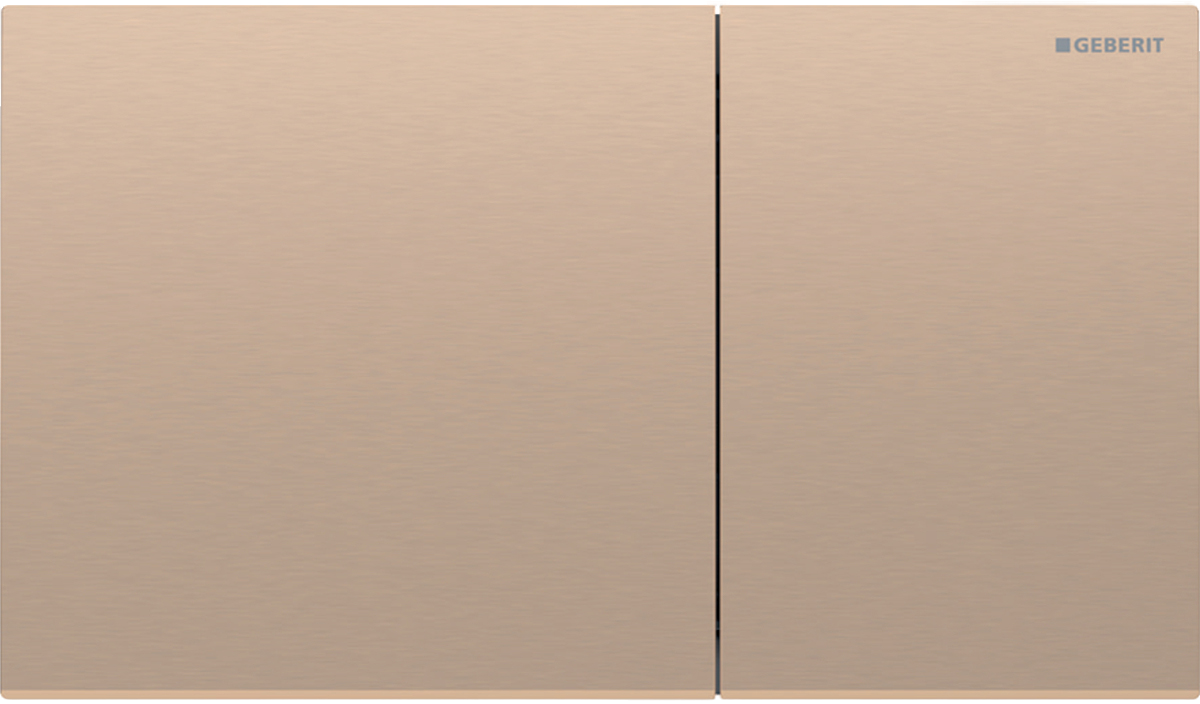 Кнопка смыва для унитаза Geberit Sigma 70 115.622.QB.1 нержавеющая сталь, цвет красное золото