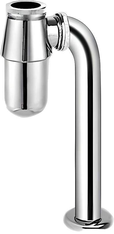 Сифон для раковины Haiba HB81 32 мм, бутылочный, хром, нержавеющая сталь