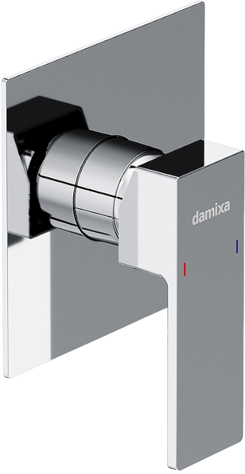 Встраиваемый смеситель для душа и ванны Damixa Gala 537500000 С ВНУТРЕННЕЙ ЧАСТЬЮ, хром