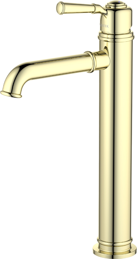 Смеситель для раковины AQUATEK Классик AQ1504PG полированное золото