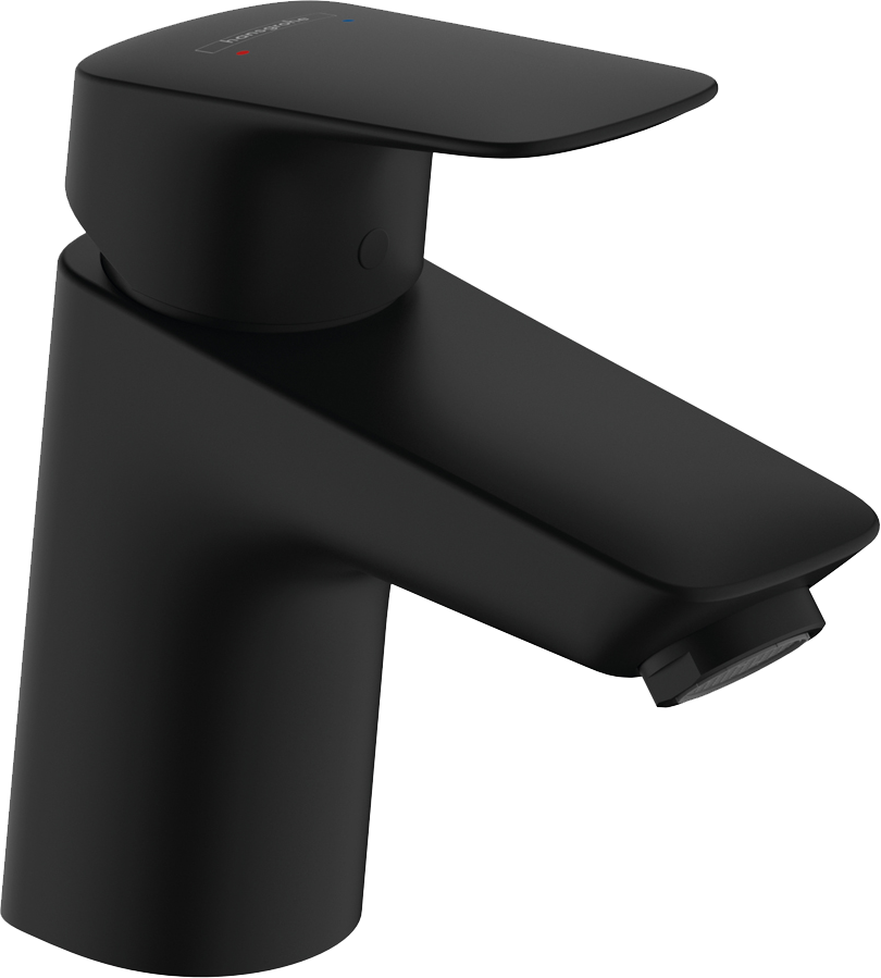 Смеситель для раковины Hansgrohe Logis 70 71070670 матовый черный