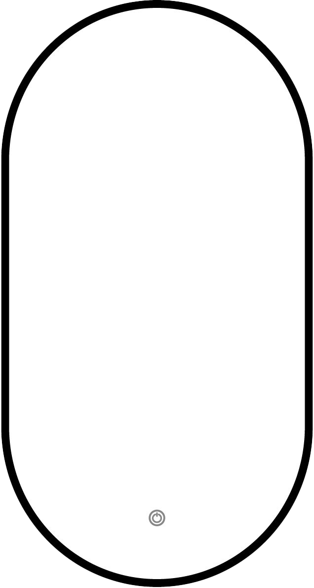 Зеркало Fixsen 3000 FX-3080B 40х80 с подсветкой