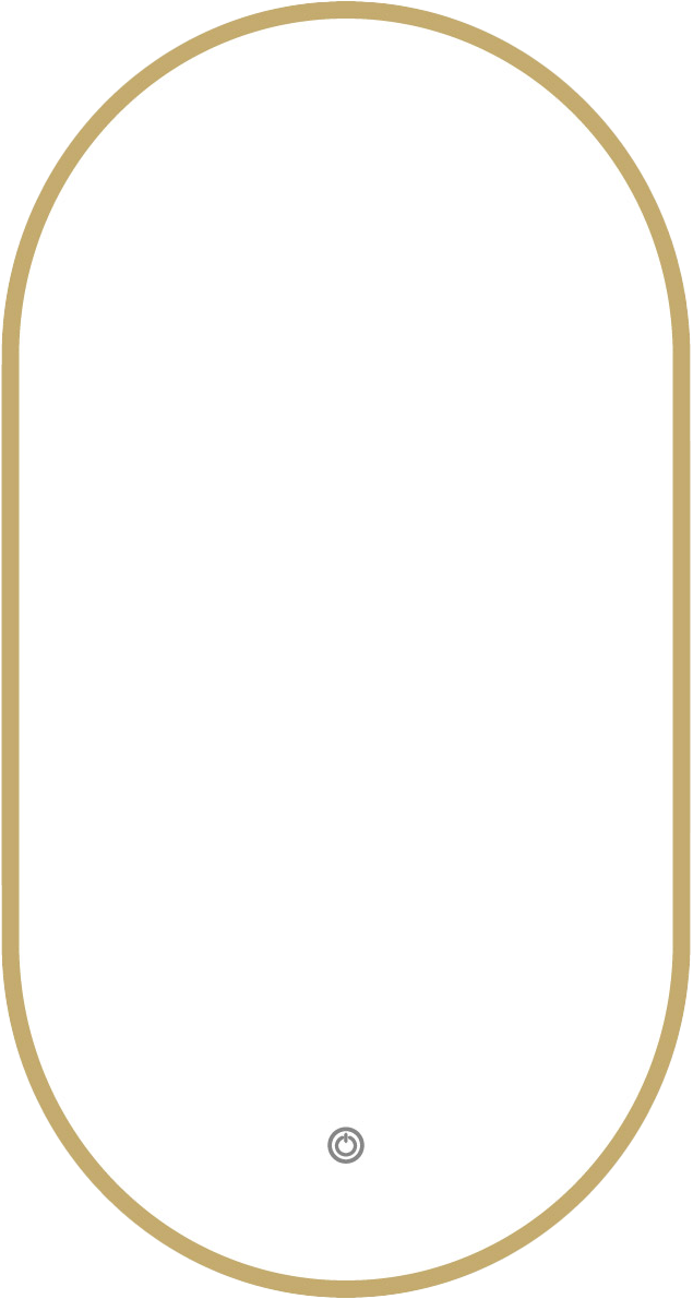 Зеркало Fixsen 3000 FX-3080G 40х80 с подсветкой