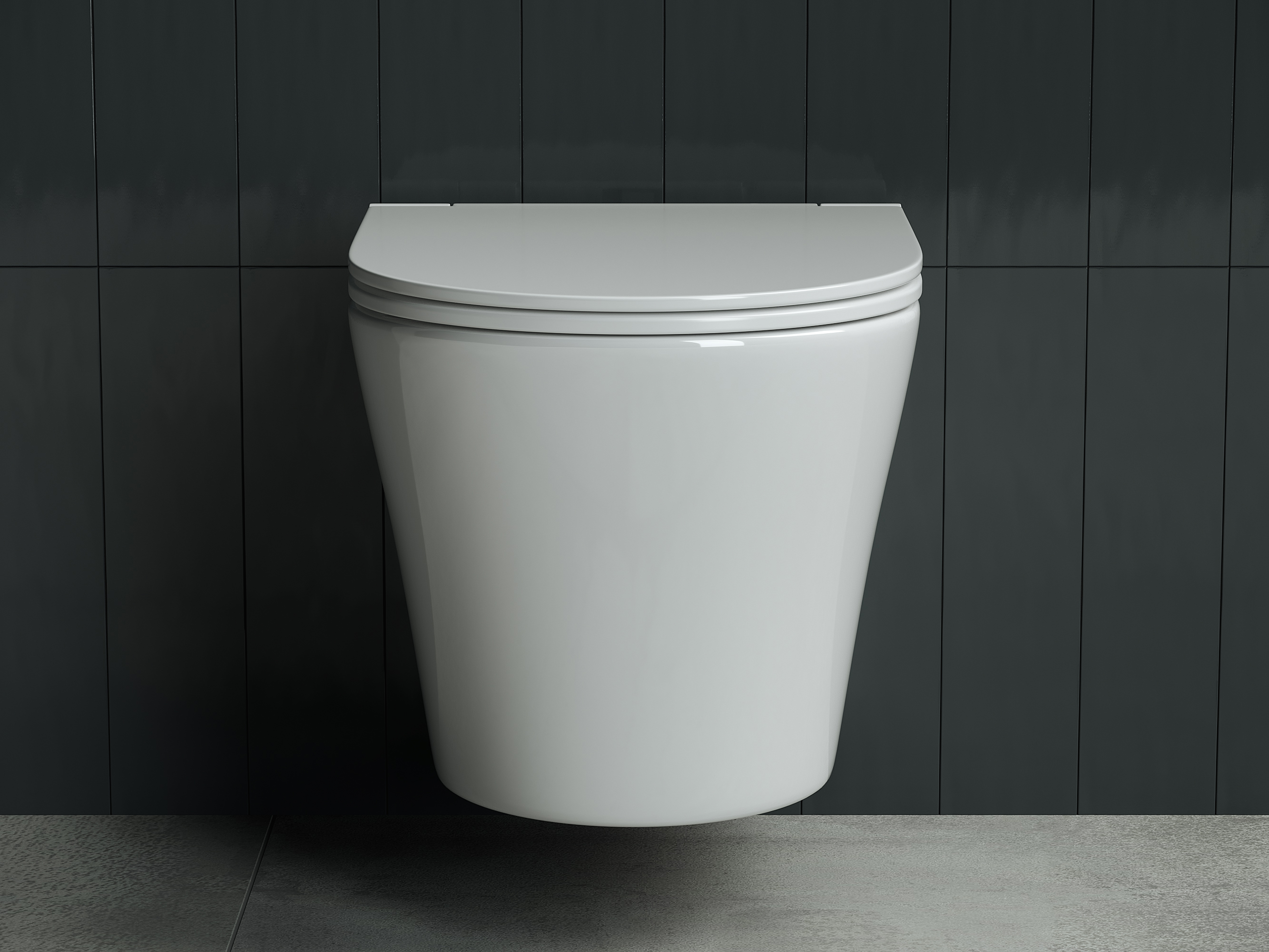 Комплект 3 в 1 Унитаз подвесной Ceramicanova Forma CN3011 + Инсталляция STWORKI 510162 + Кнопка Хельсинки 500471 цвет матовый черный