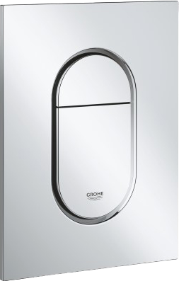 Кнопка смыва для унитаза Grohe Arena Cosmopolitan 37624000 АБС-пластик, цвет хром