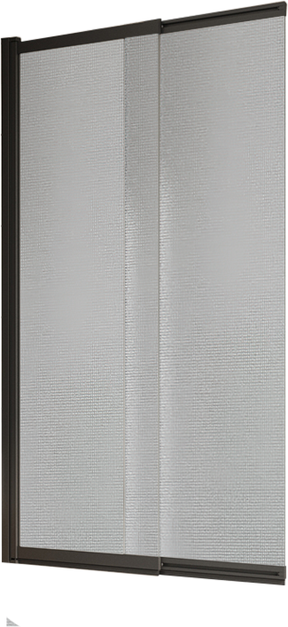 Шторка на ванну BelBagno Luce VF-11-90/145-P-NERO профиль матовый черный, стекло рифленое