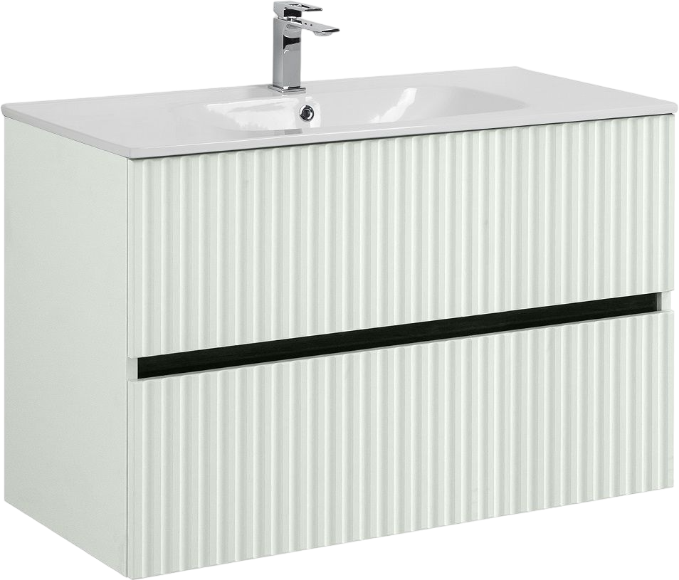 Тумба под раковину без столешницы Art&Max Турин (Torino) 90 подвесная, лотос