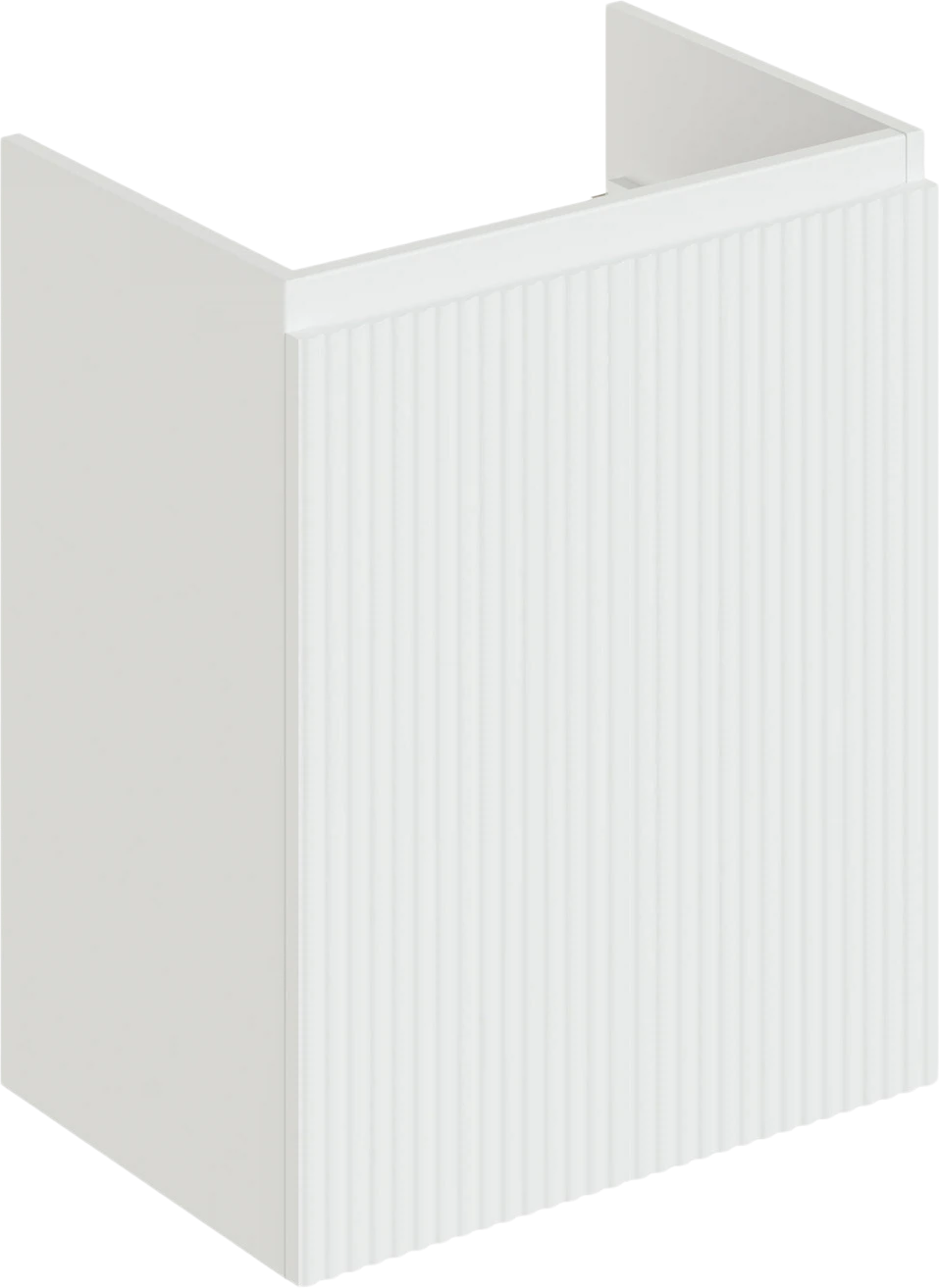 Тумба под раковину без столешницы Itana Kate 50 подвесная, бланж, с дверкой