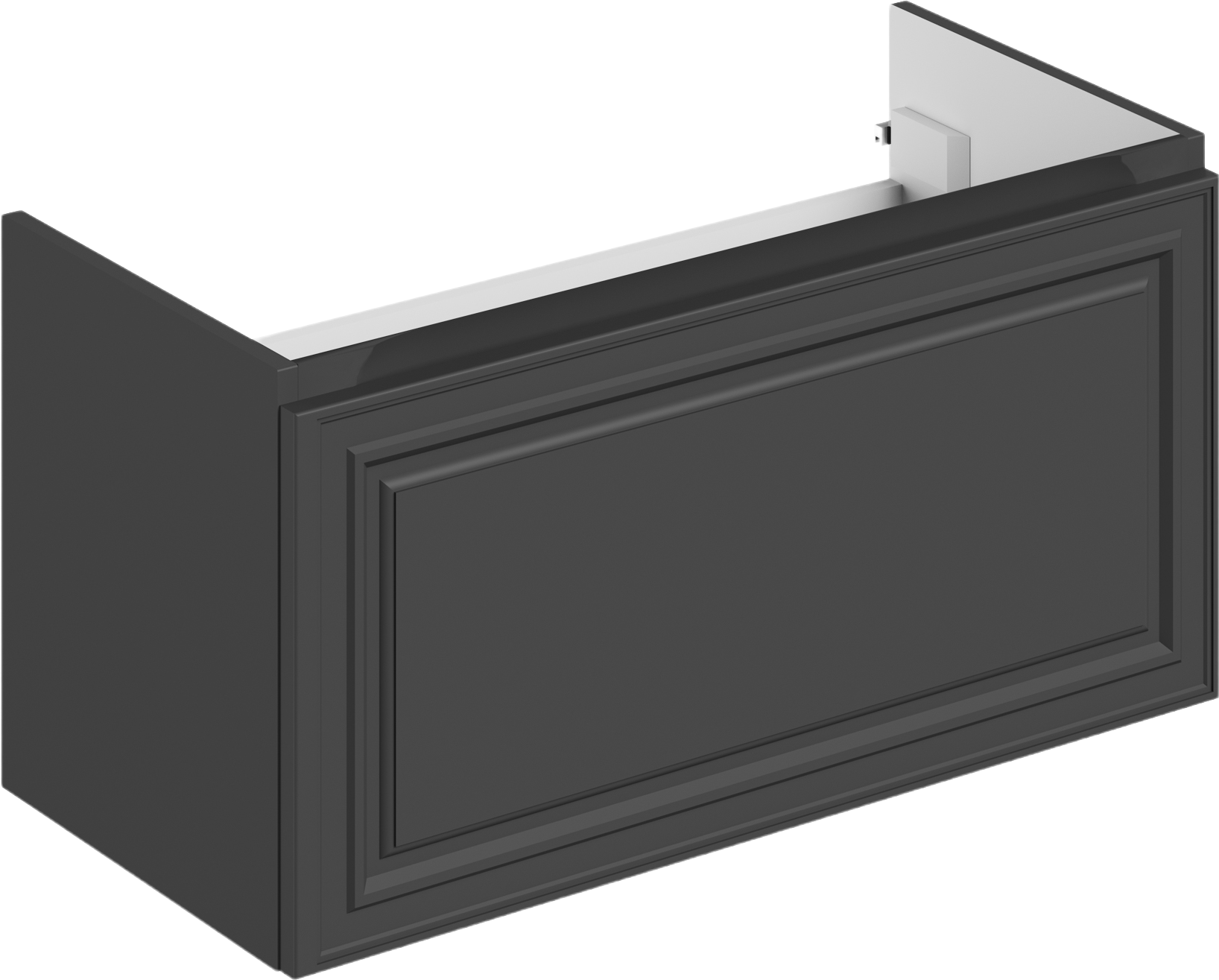 Тумба под раковину без столешницы Itana Verona 80 подвесная, графит