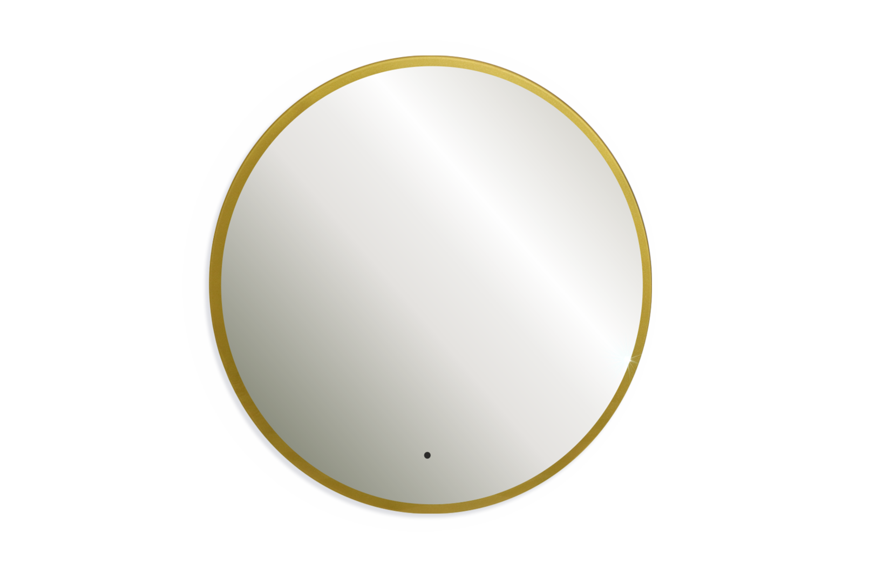 Зеркало круглое Silver Mirrors Monaco 77 с подсветкой, gold